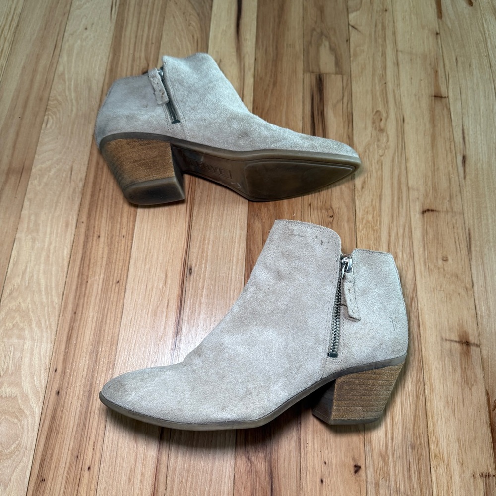 Frye Judith Suede Western Ankle Bootie
